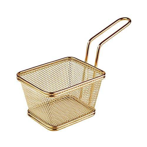 Porta snack inox oro Paderno pour sublimer un service de table usuel