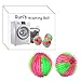 Pet Hair Remover for Laundry - Non-Toxic Reusable Dryer Balls Washer and Dryer Ball Remove Long Hair from Dogs and Cats on Clothes in The Washing Machine 12 Packs