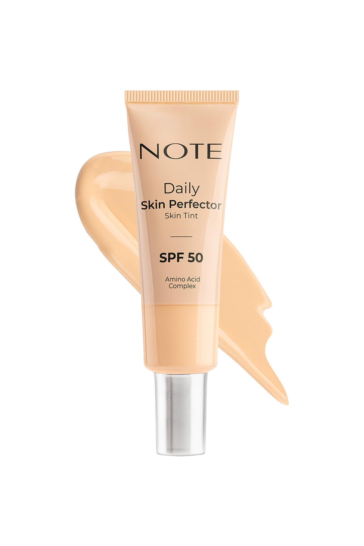 Note Cosmetics Daily Skin Perfector Skin Tint 120 SPF 50 Ton Eşitleyici Doğal Bitişli Renkli Nemlendirici