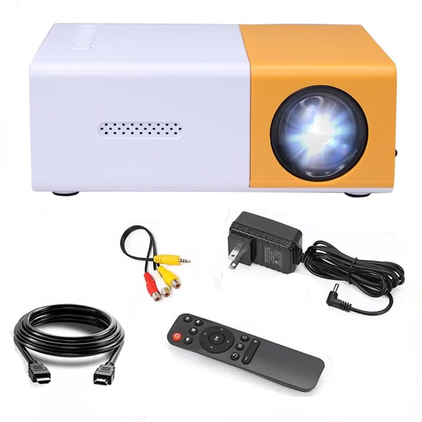 YG-300 Pro LCD Mini Projector - Portable 1080p LED Projector for Home Cinema, Kids’ Entertainment, Compatible with Smartphone, Laptop, PS4 & Firestick (B0DH8HM937) Amazon Price History, Amazon Price Tracker