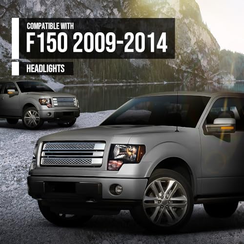 Image of G-PLUS Headlights Assembly Compatible with 2009-2013 Ford F150