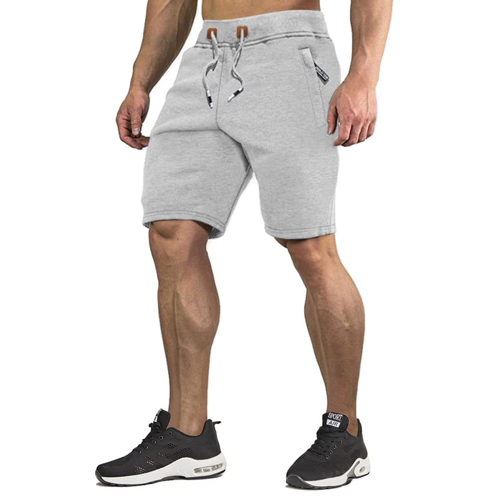 Men's Sweat Shorts Cotton Running Jogger Casual Sweatpants Shorts