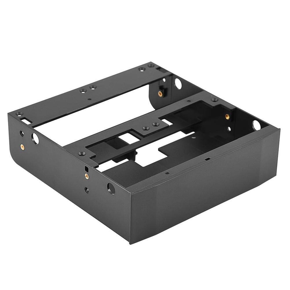 Niady5.25 To 3.5 Bay Adapter,OImaster 2.5" / 3.5" HDD/SSD to 5.25" Floppy-Drive Bay Computer Mounting Bracket