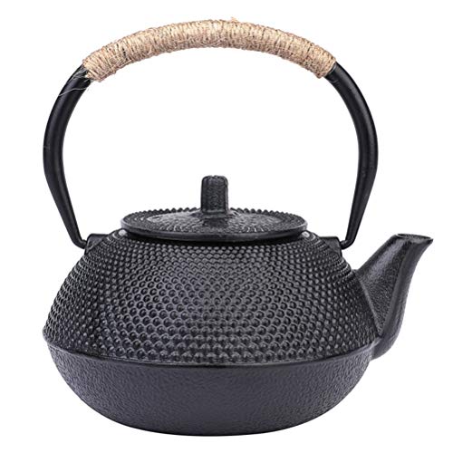 Konrev 南部鉄器 鉄瓶 南部鉄瓶 急須 おすすめ やかん おしゃれ ホーローなし 茶こし付き ティーポット 鉄分補給 直火 健康 お土産 プレゼント