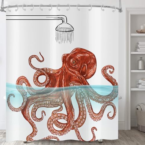 ASDCXZ Funny Shower Curtain 180x180 cm - Image 4