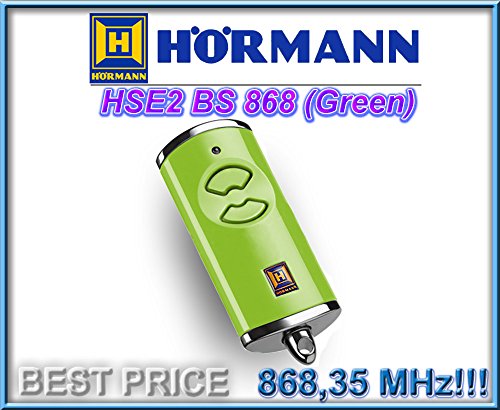 Preisvergleich Produktbild Handsender HÖRMANN HSE2 BS 868 grün , 868,35 Mhz
