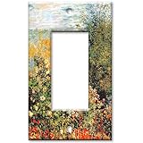 Monet: Stiller Winkle - Rocker Switch Plate