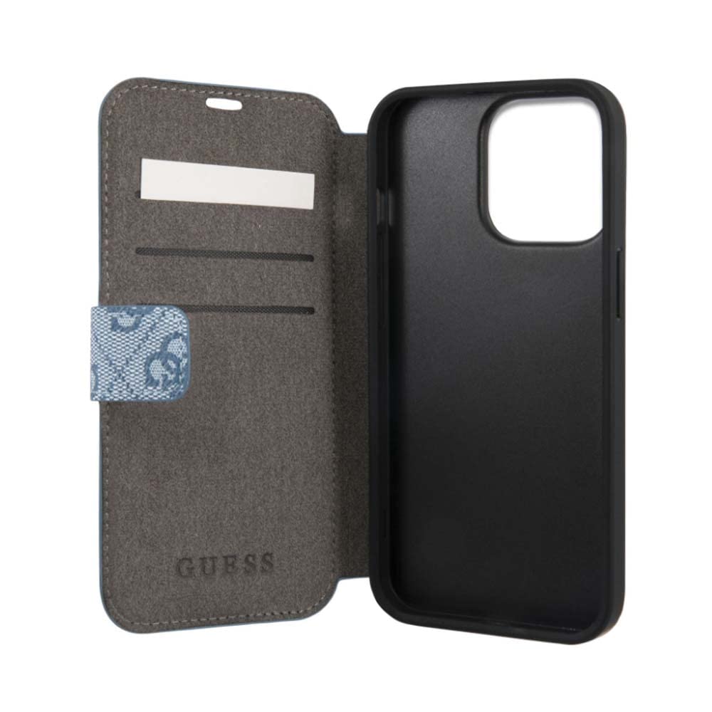 Guess GUBKP13L4GMGBL Hülle für iPhone 13 Pro / 13 6,1" blau buchen 4G Big Metal Logo