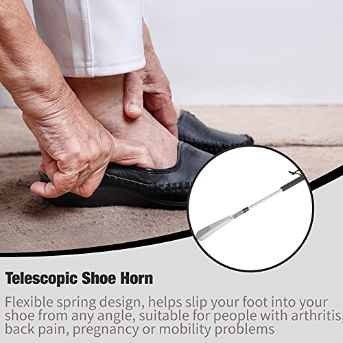 Filfeel Calzascarpe Lungo Metallo Acciaio