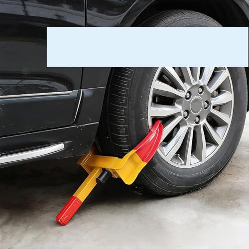 Antivol voiture avec serrure de sécurité | Bloque roue robuste - 4