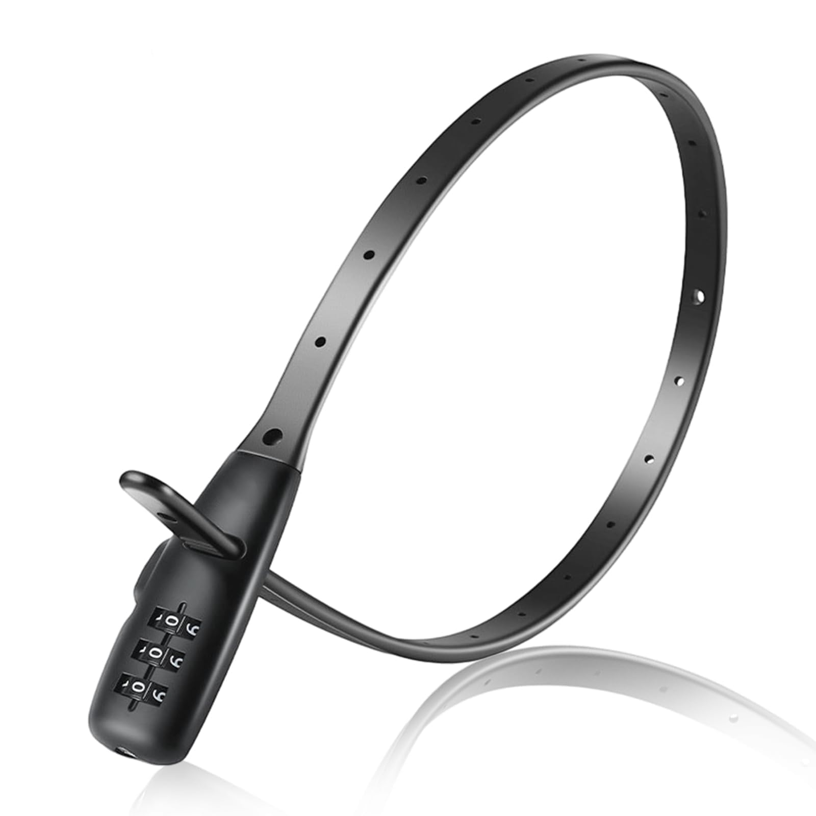 Fascette Antifurto Con Codice Digitale, Lucchetto Per Bicicletta Ultraleggero E Compatto, Lucchetto a Combinazione Per Bicicletta, Casco O Sci, Cavo Flessibile E Resistente Per La Massima Sicurezza