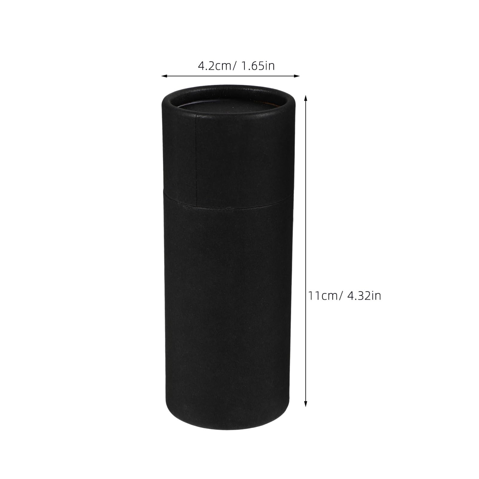 Healeved Paper Tube Packaging Box for 30Ml Essential Oil Bottles Cylinder Storage Canister with Lid Paper Jar Tube 11X11X11Cm - Image 2