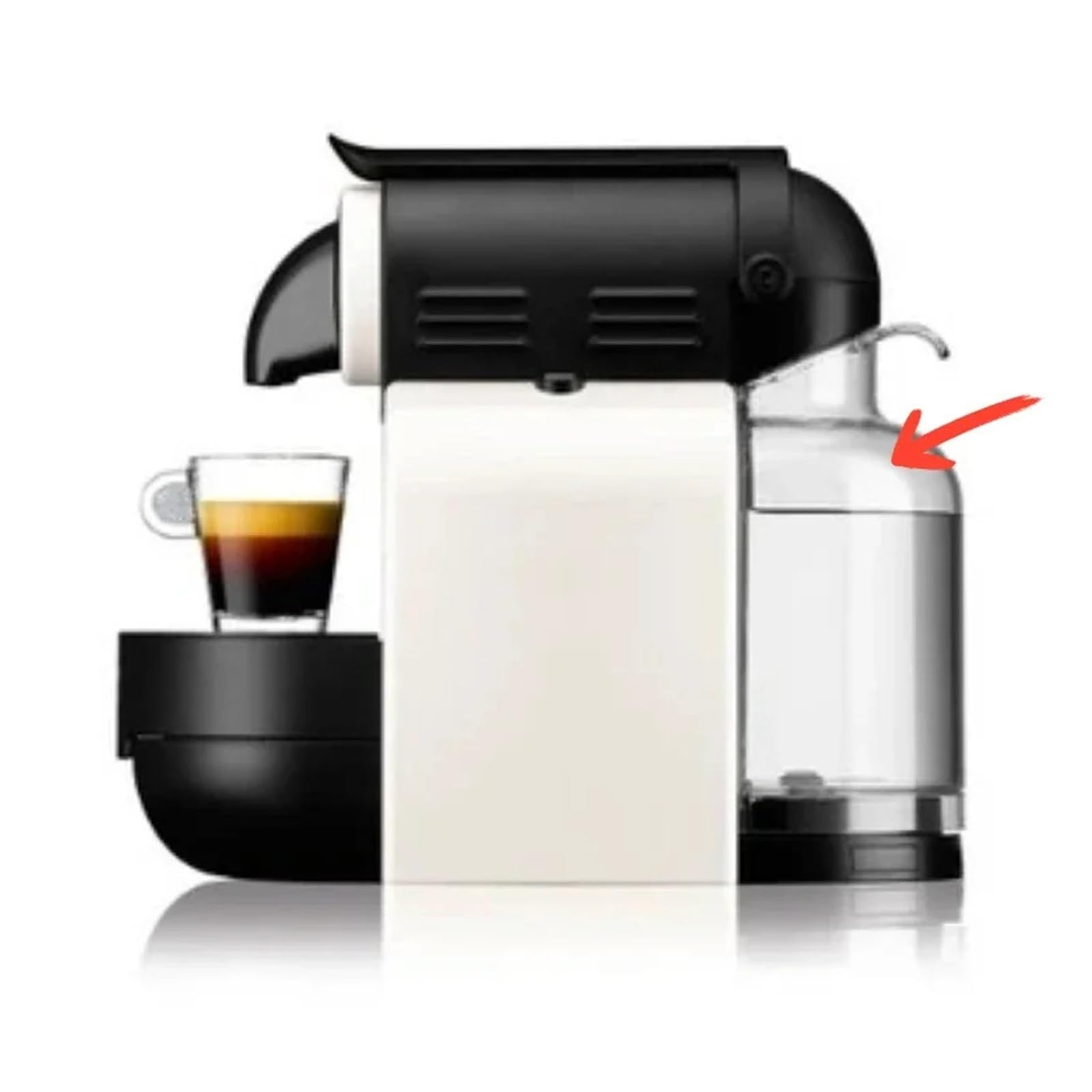 Tanque de agua for máquina de café en cápsulas, Compatible con NESPRESSO,EN90 EN95 EN97 | Accesorio de recambio for cafetera de cápsulas