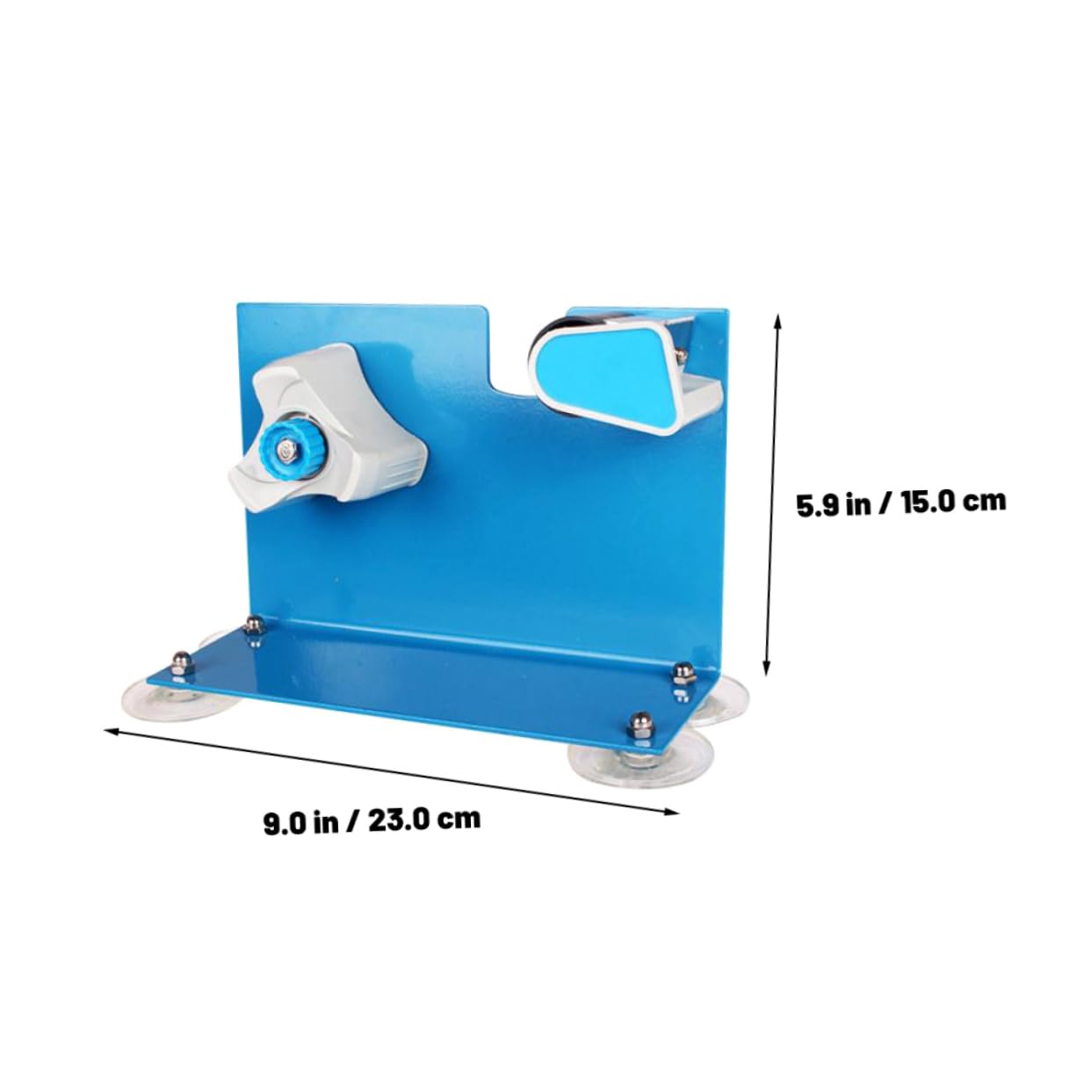 jojofuny Distributore Nastro Adesivo da Tavolo Taglierina per Nastro Adesivo Design Ventosa Materiale Leggero e Compatto Facile da Usare