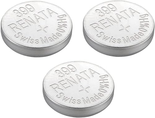 Miniatura 1 de Renata - Batería para reloj (3 baterías, 399 o SR 927SW o AG7, 399 o SR 927 SW)