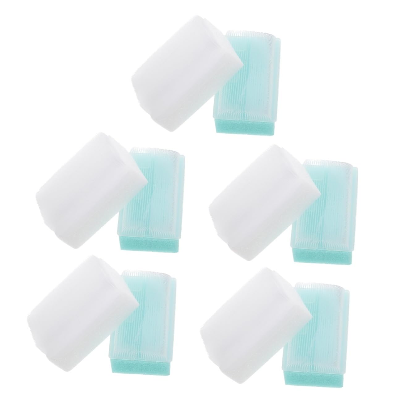 FRCOLOR 5 Set Di Spazzole Per in Spugna Per Neonati Resistenti All'usura Per Il Bagno Per Uso Quotidiano 2 Pezzi*5