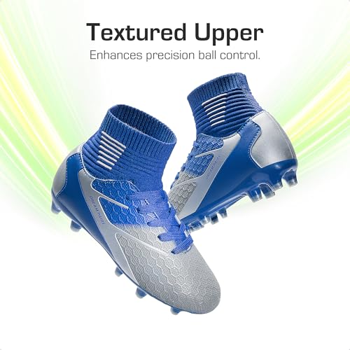Image of DREAM PAIRS Boys Girls Soccer Football Cleats Shoes(Toddler /Little Kid /Big Kid)