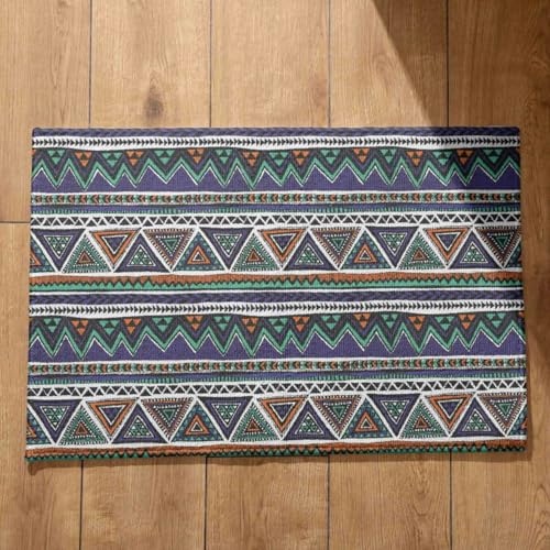 Tapis salle de bain absorbant en flanelle douce CEVAN 50x80 - 2