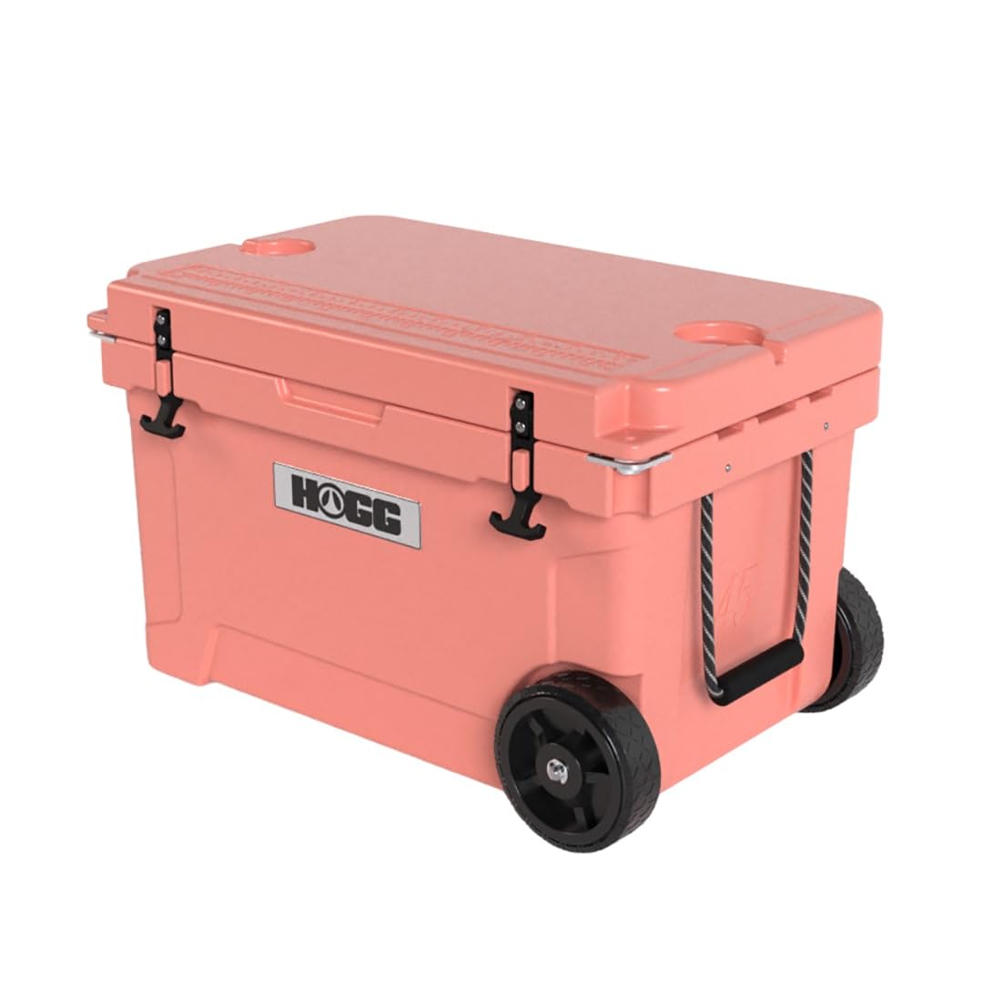 Hogg 45QT Rotomolded Cooler with Wheels