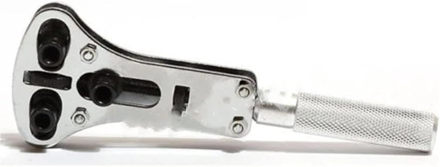 Adjustable Watch Case Opener Tool Kit - Wrist Watch Repair Tool with Screw Back Remover Wrench for Easy Watch Maintenance & Repair, Perfect for Watch Enthusiasts