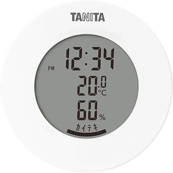 タニタ 温湿度計 TT-585 WH