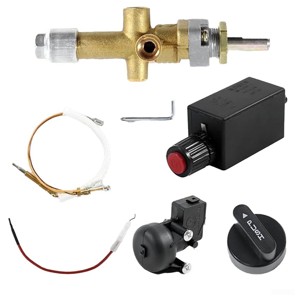 Kit di Ricambio per Riscaldamento a Gas da terrazza, Set Completo di 7 componenti Essenziali