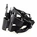 LIVIQILY Tactical Leg Holster Left Hand Paddle Thigh Belt Drop Pistol Gun Holster w/Magazine Torch Pouch for Glock 17 19 22 23 31 (Black-Left Hand)
