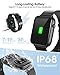 ELEGIANT SmartWatch, 1.54'' Reloj Inteligente IP68 con Pantalla Táctil, Pulsera Actividad Inteligente...