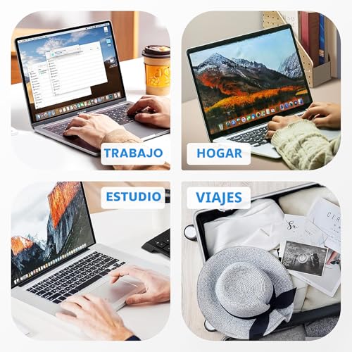 Cargador USB-C de 65W TecQuilious adaptador universal portátiles 7
