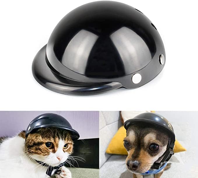 Pet Gifts Small Pet Helmet, Doggie Motorcycle Helmet