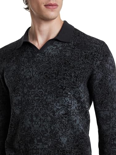 John Varvatos Men's Oliver Polo Sweater2