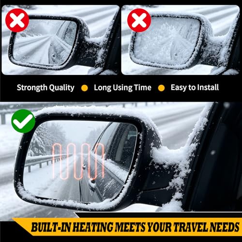 Jecoupoon Left Side Mirror Assembly Compatible with 2011-2019 Explorer by Jecoupoon - Used condition - Image 6