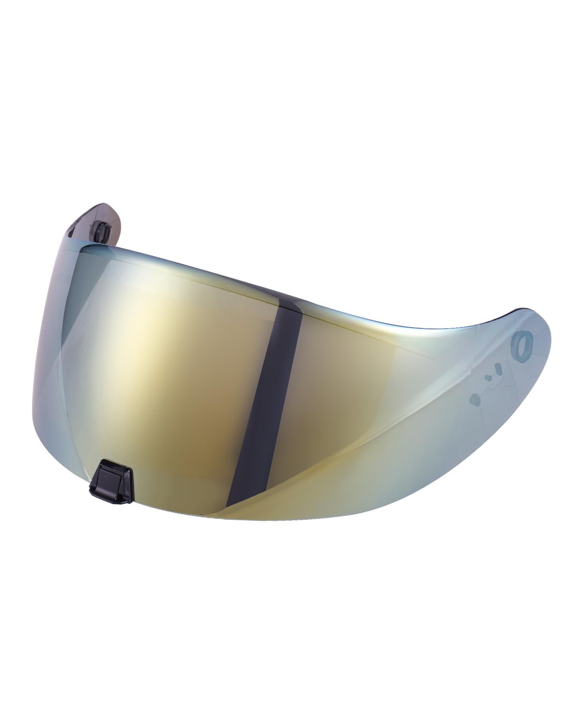 Soman R420 Helmet Visor Replacement, R420 Face Shield Alternatives Compatible with R420 Helmet UV Protection (Gold)