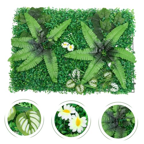 Panneau de verdure réaliste intérieur extérieur avec décor de mur résistant - 8