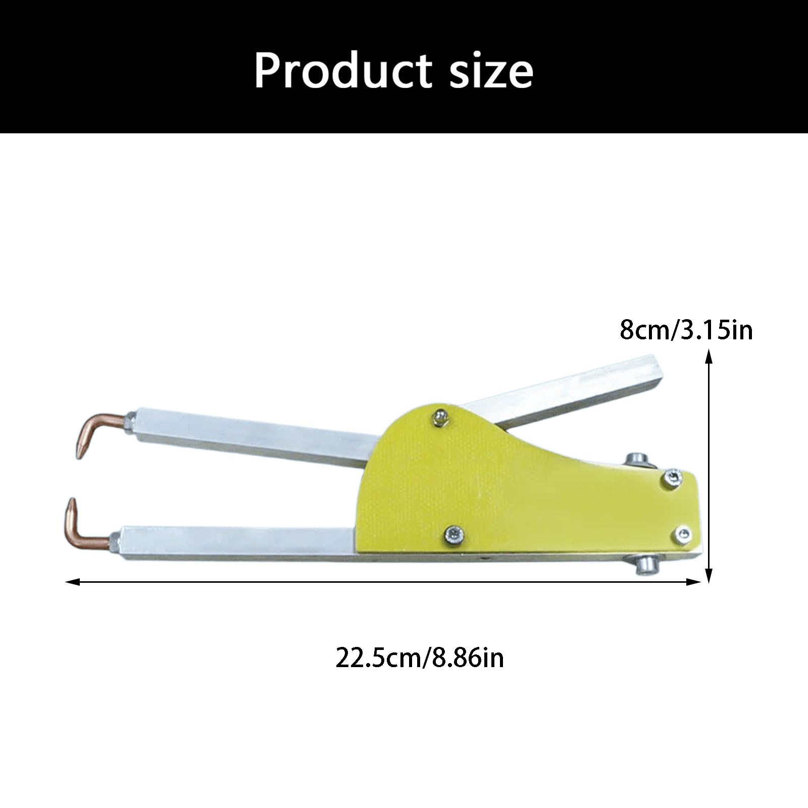 Pinze multiuso per saldatura di testa, morsetto per saldatura testa a testa | Set di utensili multiuso con design a pressione regolabile per riparazioni fai da te e vari progetti di fabbricazione del