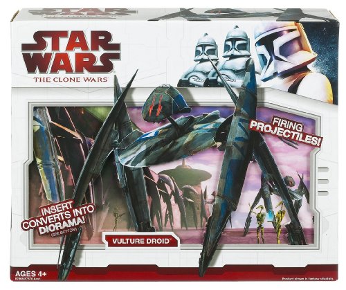 Star Wars Clone Wars Véhicule de Chasse Super Vulture Droïde - 2