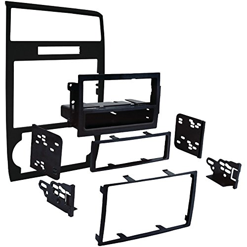 METRA 99-6519B 2005-2007 Dodge(R) Charger Single-DIN/Double-DIN Installation Kit, Matte Black