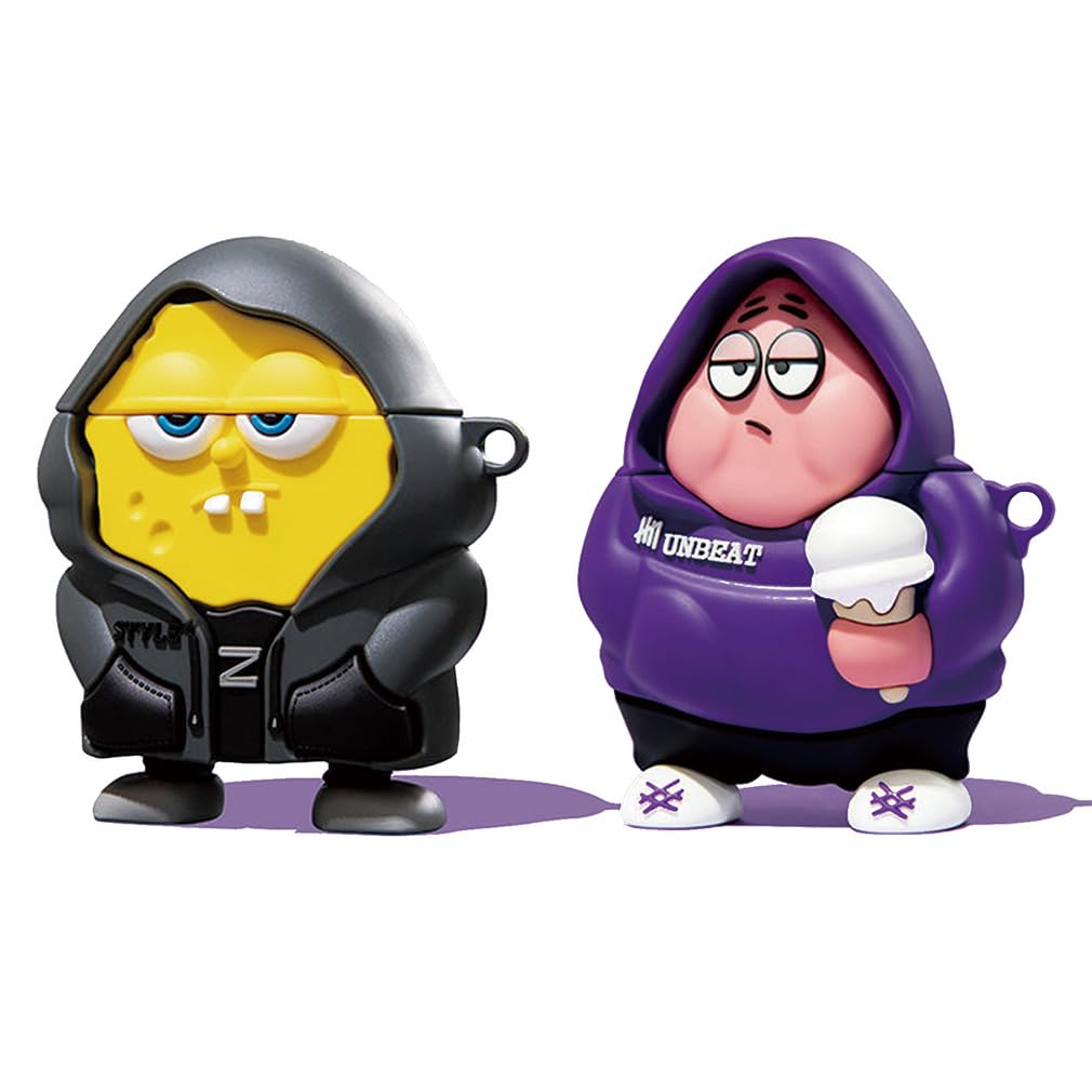 Amazon | GREDINO スポンジボブ AirPods Pro 用ケース シリコン 充電