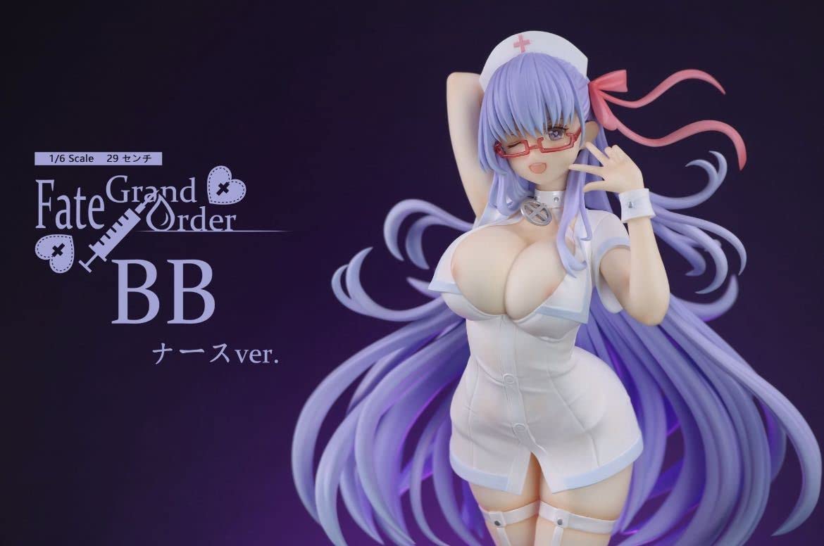 Amazon.co.jp: 蒼月アオキ FGO BB ナースver. 暴風中の紙飛行機