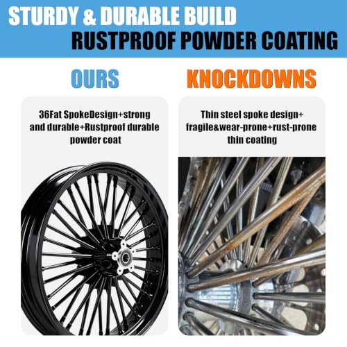 Viproad 21" Fat Spoke Front Wheel