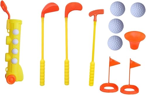 Miniatura 7 de Golf Kit with Mini and Balls Ideal for Young, Yellow