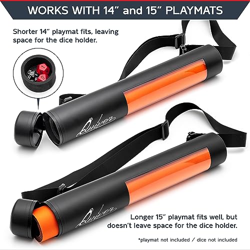 image for Quiver Time Black XL Orion Playmat Tube - TCG MtG Playmat Tube Case wi