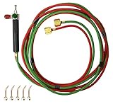 Smith Little Torch Torch Kit 5 Tips #3-7 Acetylene Propane Natural Gas MAPP Hydrogen Jewelry Repair Metal Braze Solder Model 23-1001D