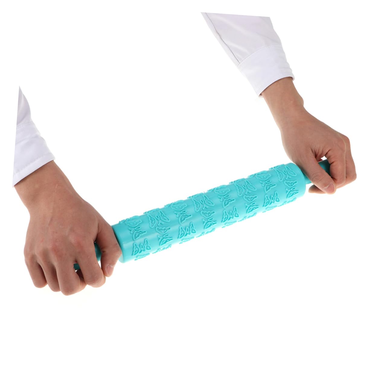 TOPBATHY Rouleaux à Pâtisserie Multifonction 8 Pièces en Plastique Alimentaire, Motifs en Relief Variés, Outil pour Pâte Roulée, Décoration Gâteaux Maison, Accessoire Plusieurs Styles