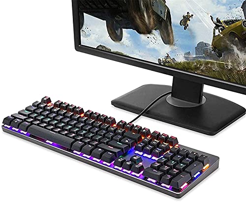 Teclado Mecánico Gamer XIXIDIAN USB con 104 teclas miniatura 3