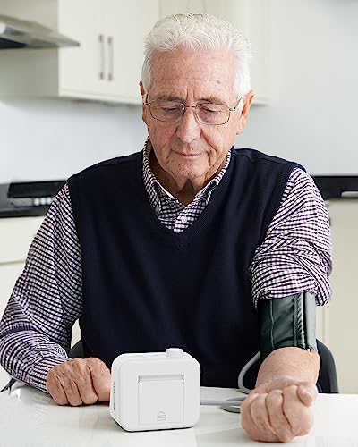 Blood Pressure Monitor Upper Arm Cuff 8.7-16.5 in Blood Pressure Machine 240 Sets Memory Large LED Backlit Screen Blood Pressure Monitor with Storage Bag