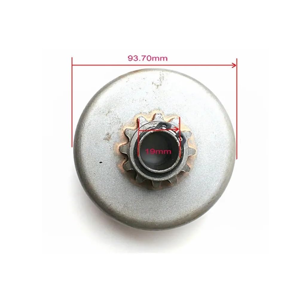Embrague de transmisión por cadena de 3/4", 11 dientes, 12 dientes, 35 lb, for minimoto, kart, scooter, piezas de embrague(35 12T)