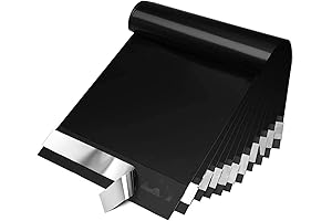 Fuxury Black Poly Mailers 6x9: Premium Shipping Envelopes