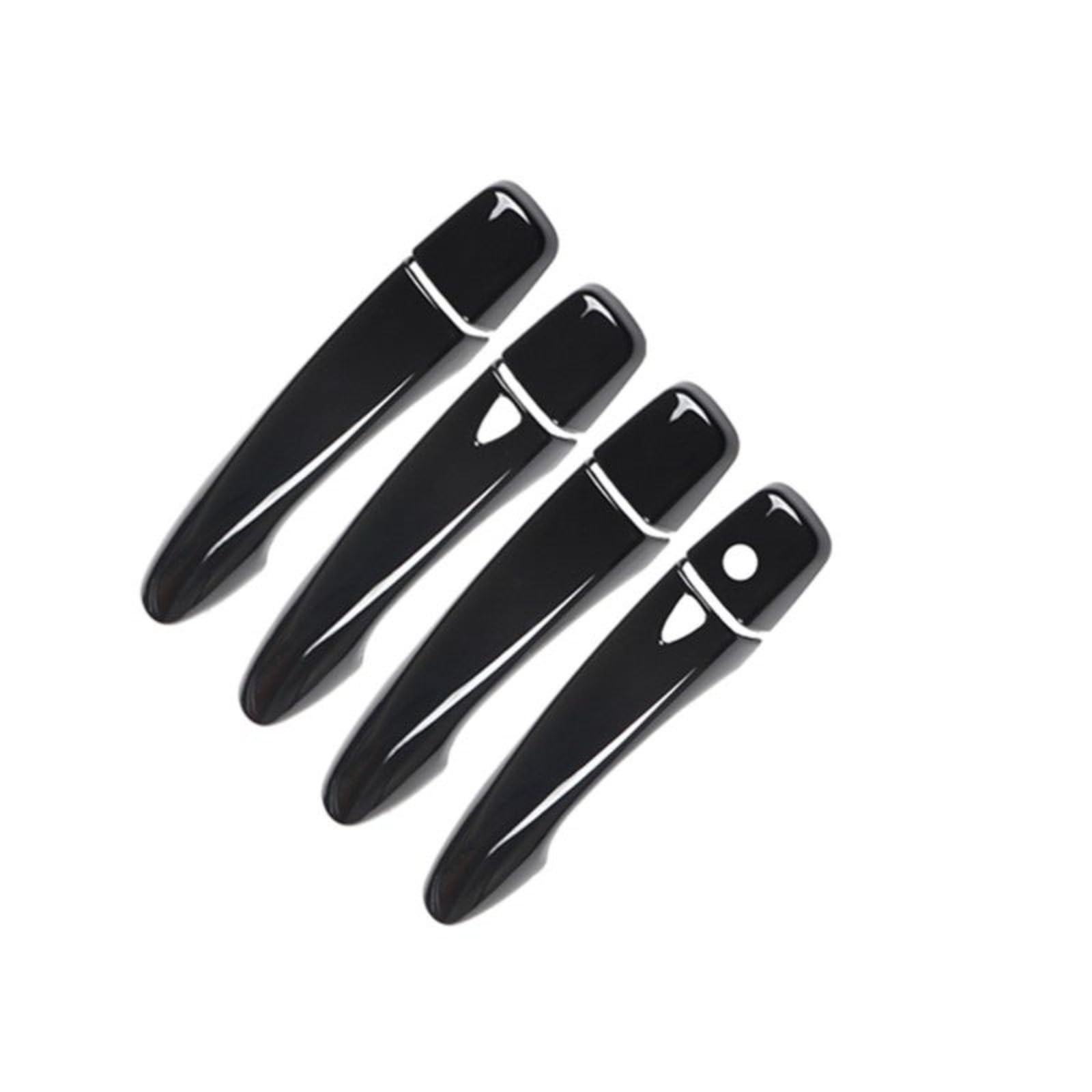 Poignée de porte Nissan Qashqai J11 2014-2021 accessoire de moulage noir 2 boutons