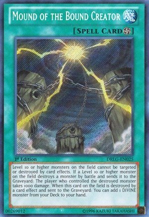 Amazon.com: Yu-Gi-Oh! - Mound of the Bound Creator (DRLG-EN025) - Dragons  of Legend - 1st Edition